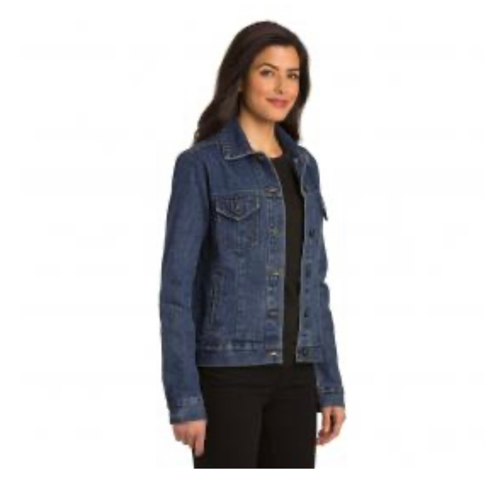 Port Authority Jean jacket NWOT Medium - Picture 5 of 6